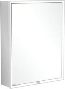 Villeroy & Boch Spiegelschrank MY VIEW NOW in Weiß mit LED-Beleuchtung und Sensor-Schalter, B/H/T: 60 x 75 x 16,8 cm - Bild 1