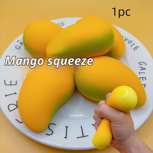 Mango-Quetschspielzeug, Stressabbau-Spielzeug, 1 Stück - Bild 1
