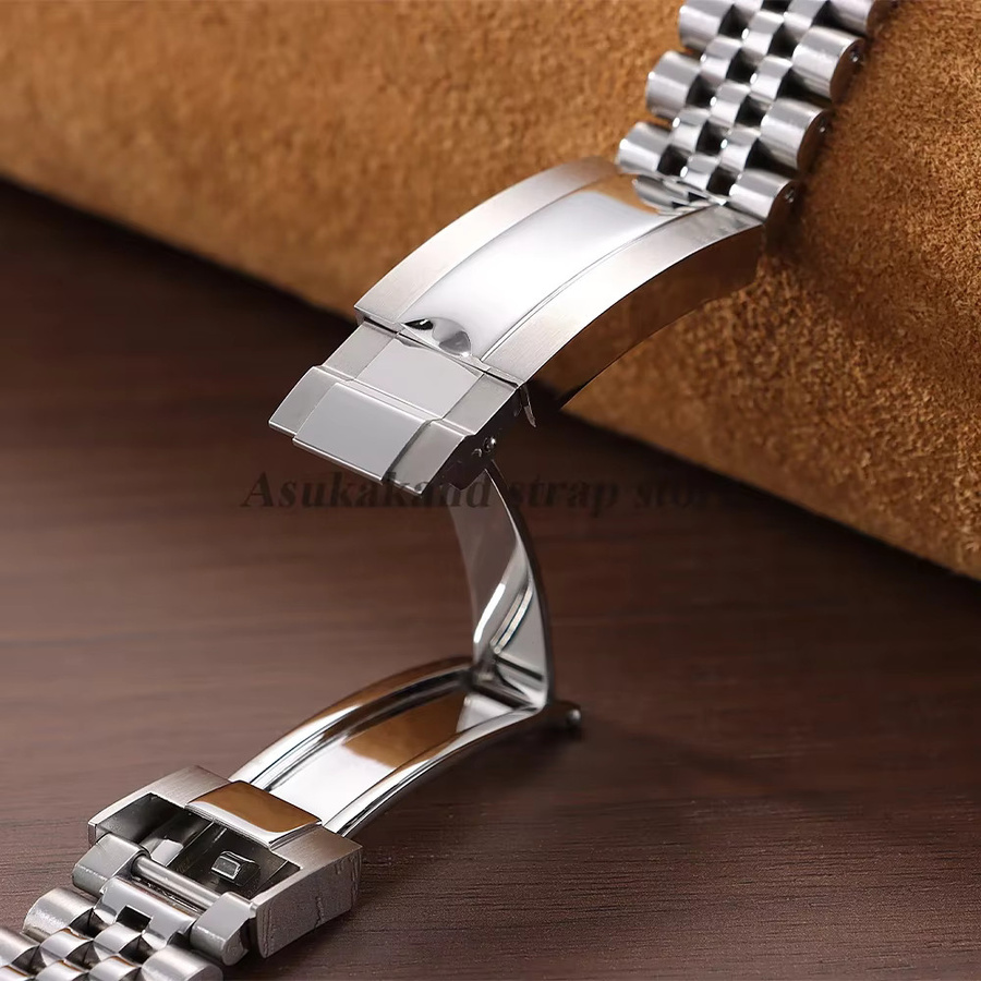 asukaband Uhrenarmband Edelstahl, Silber, Unisex - Bild 3