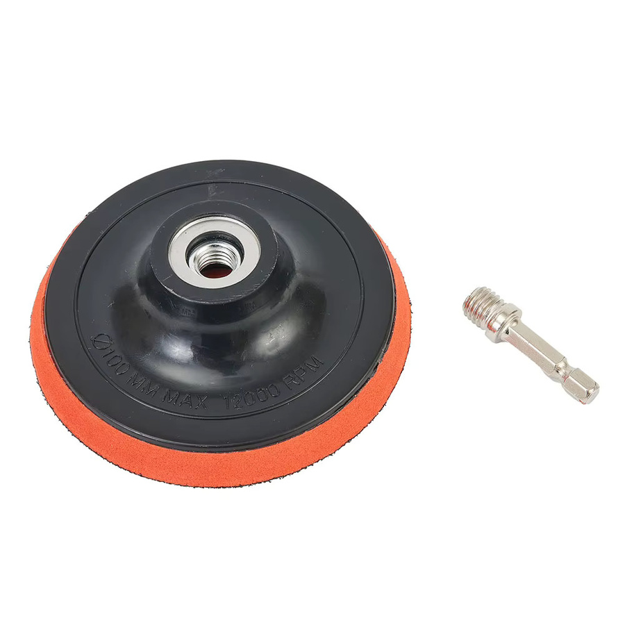Vibratite Schleifscheiben Set mit M10 Bohradapter, 12 Stück, 4 Zoll, Körnung 60-240 Grit zum Polieren und Schleifen - Bild 3