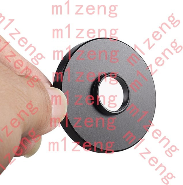 m1zeng Step-Up-Filterring Adapter Set Schwarz, 17 mm männlich auf 42 mm weiblich für Kamera-Objektive - Bild 1