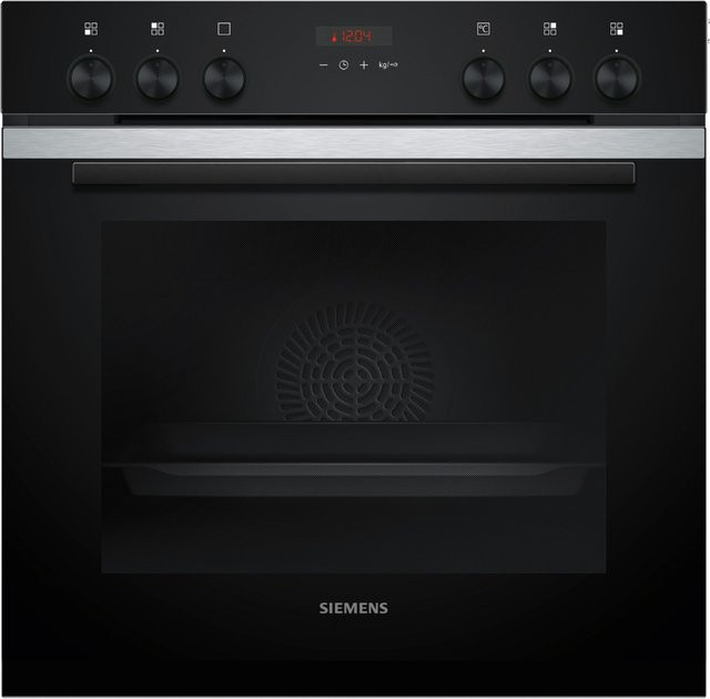 Siemens iQ300 Einbauherd HE273ABS3 in Edelstahl und Schwarz - Bild 1