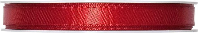 Halbach Satinband aus Polyester in Rot, Breite: 10 mm, Länge: 5 m - Bild 1