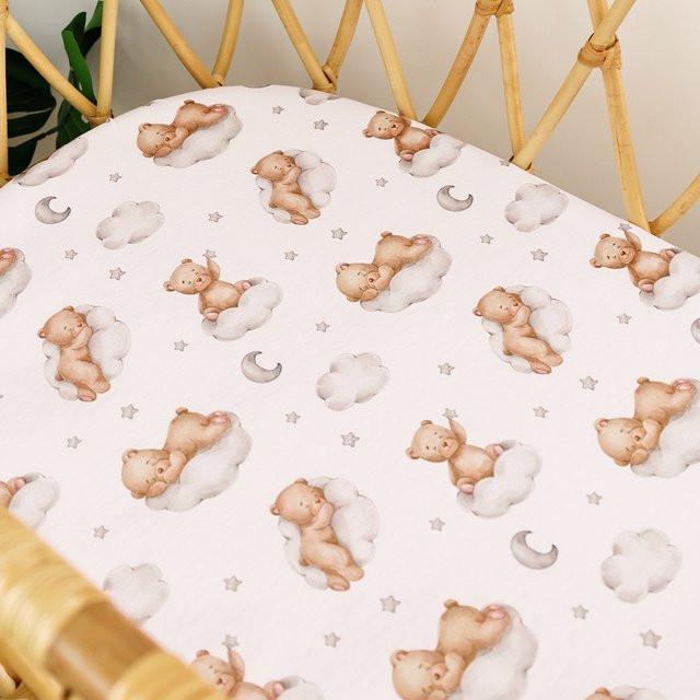 Elinfant Babybettlaken aus Polyester mit Tiermotiven für Jungen und Mädchen - Bild 1