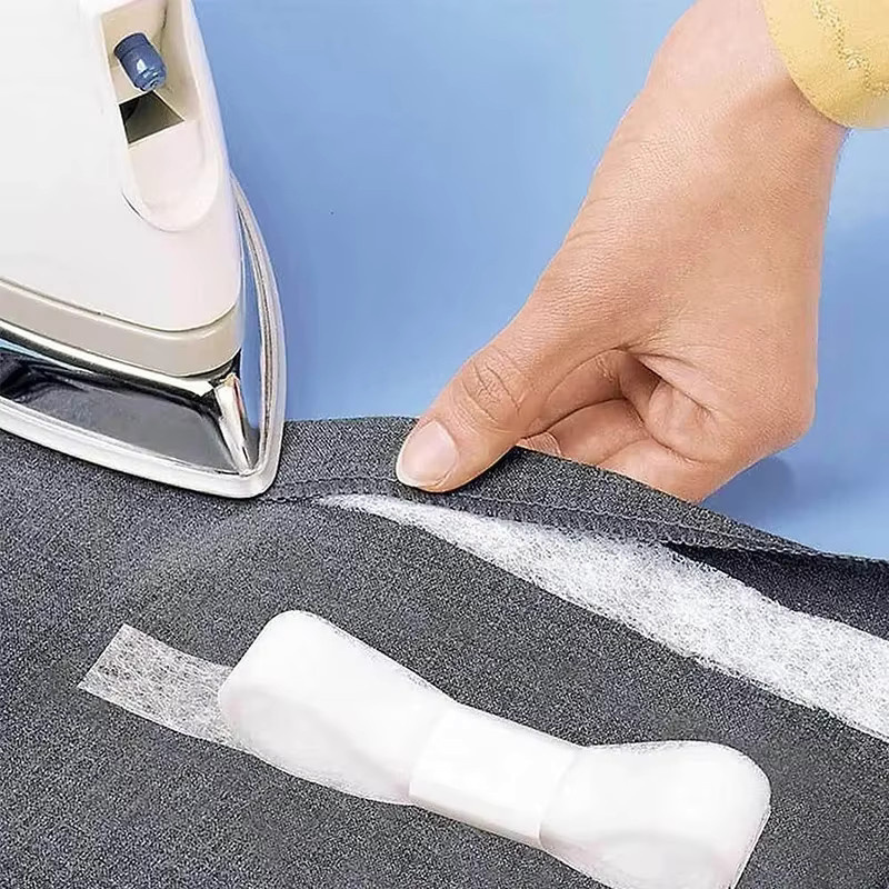 Selbstklebendes Hosensaum-Klebeband in Weiß, 60 m zum Verkürzen von Kleidung und DIY-Nähzubehör - Bild 3