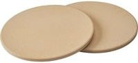 Napoleon 2er-Set Pizzasteine aus Cordierit für TravelQ, Durchmesser: 25 cm, Gelb - Bild 1