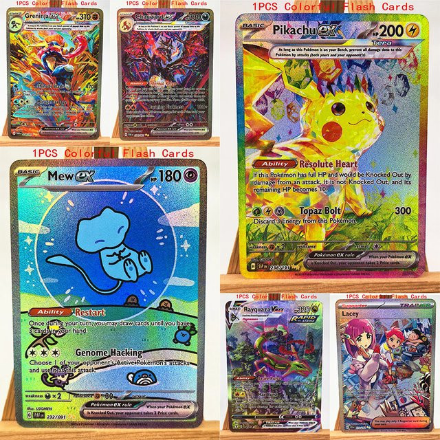 TAKARA TOMY Pokémon PTCG Mew Trainer Lisia Greninja Mew, Anime-Karten - Bild 1