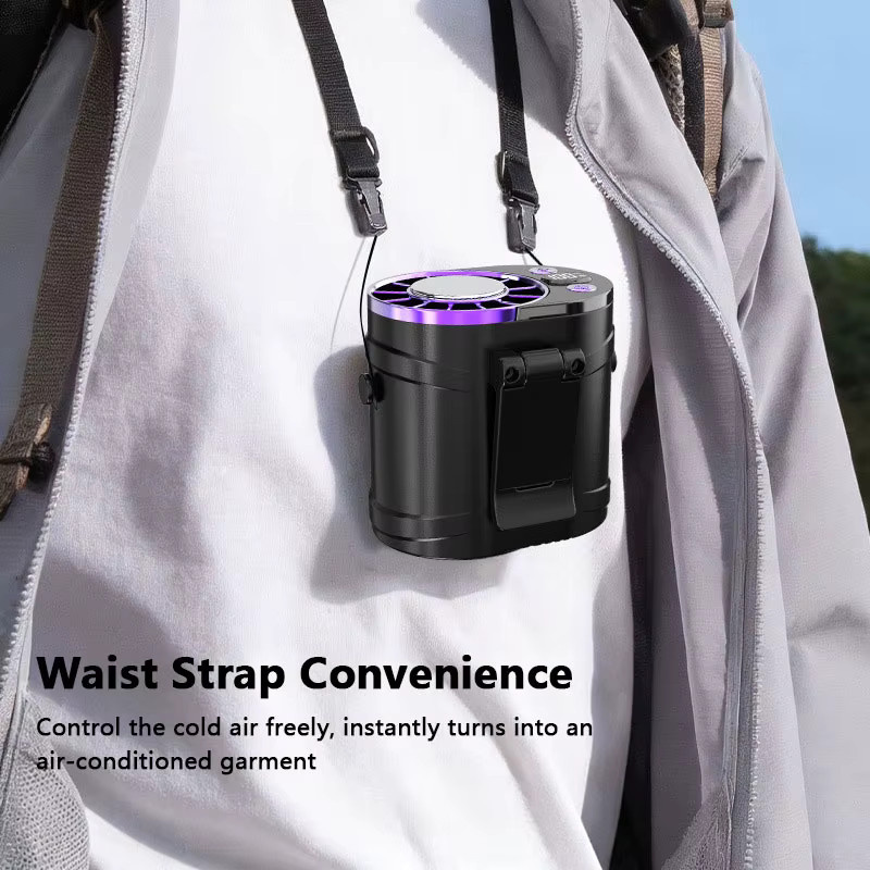 Xiaomi Mini Taillenventilator tragbare Klimaanlage in Schwarz - Bild 5