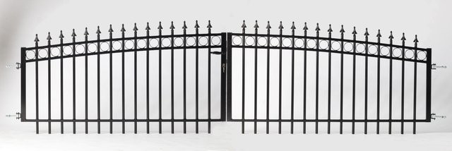 Doppeltor Schmuckzaun de Luxe B: 100 cm, H: 338 cm, T: 112 cm - Bild 1