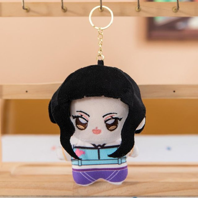 Taschenanhänger Plüschpuppe, black, Kinder - Bild 1