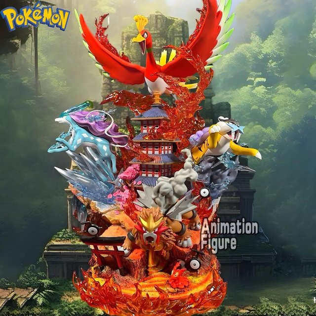 Bandai Pokemon Anime Figur aus PVC, multicolor, Höhe: 38 cm - Bild 1