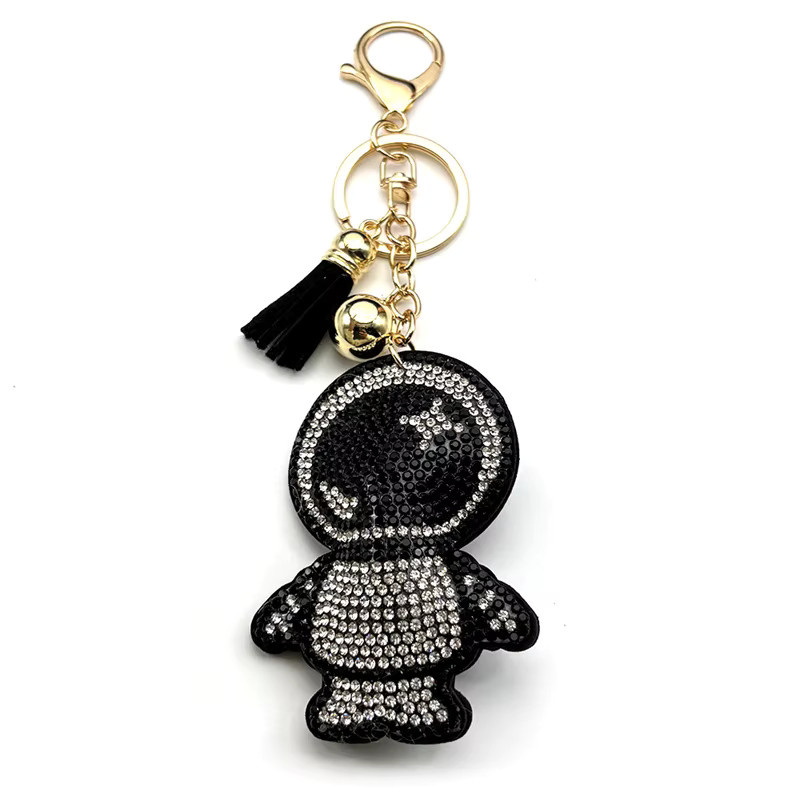Lovely FAJA Schlüsselanhänger Astronaut, Strass, Gold Farbe, Unisex - Bild 5