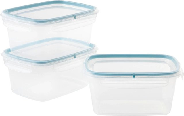 Mömax Frischhaltedosenset Diego 3-teilig Pastelblau mit 1,2 l Volumen - Bild 1