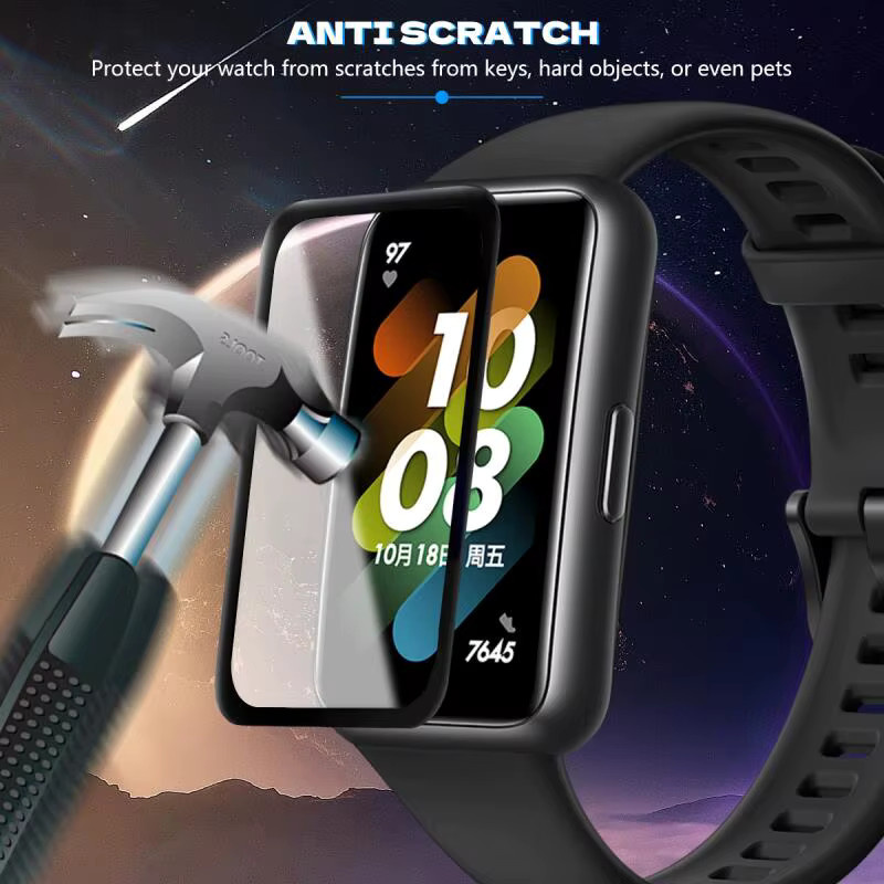 Samsung Displayschutzfolie für Galaxy Fit 3, Silikon, transparent - Bild 2