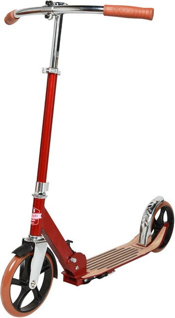 City-Scooter Compass Commuter, rot, ab 6 Jahre - Bild 1