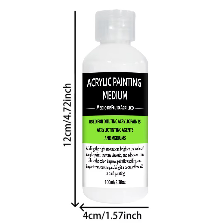 Acryl-Malmedium Hochflüssiger Pigmentverdünner für Leinwandarbeiten - Bild 2