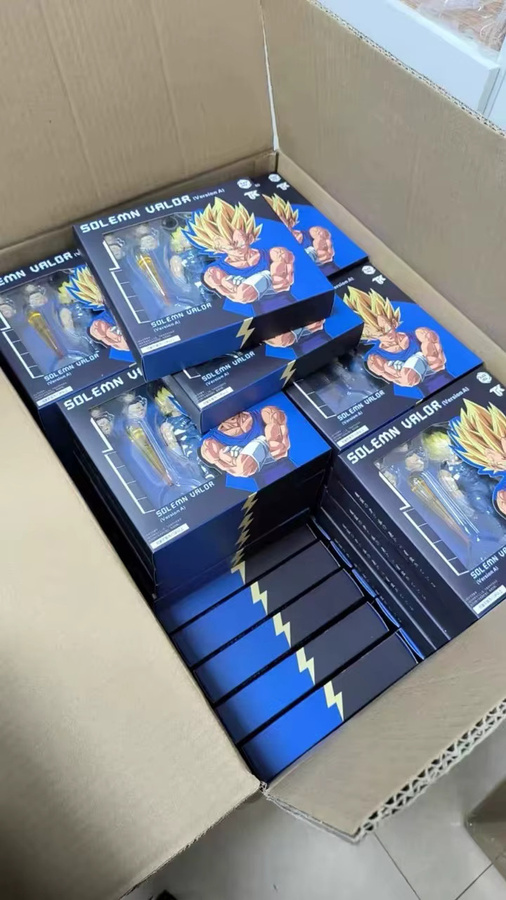 Black Hole Toys & TK Dragon Ball SHF Super Saiyajin SSJ Majin Vegeta Full Power, Actionfigur, Einzelfigur - Bild 4