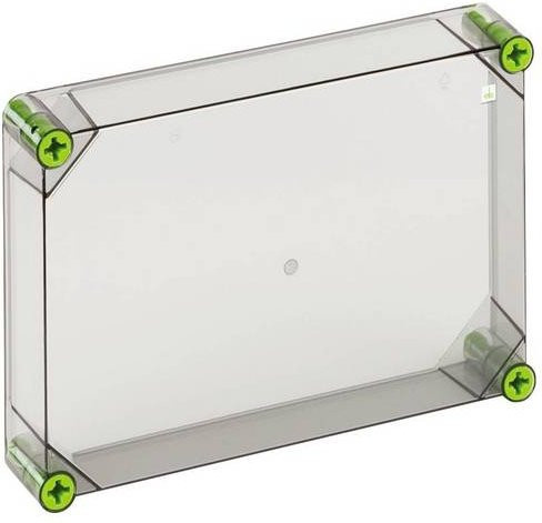 Spelsberg GDT 1-t 07001101 Gehäusedeckel aus Kunststoff, transparent, B: 220 mm, H: 50 mm, T: 320 mm - Bild 1