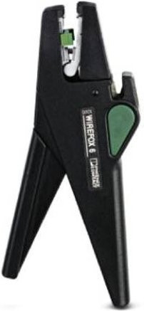 Phoenix Contact Quick Wirefox 6 1204588 Abisolierzange in Schwarz für 0,08 bis 6 mm² - Bild 1
