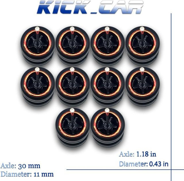 Räder, 5 Sets für 5 Autos - Bild 1