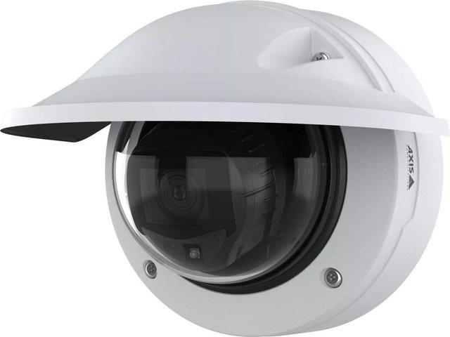 Axis P3277-LVE Mic 5MP Outdoor Dome Netzwerkkamera mit Vario-Fokus, IR, IP66 und IK10 in Weiß - Bild 1