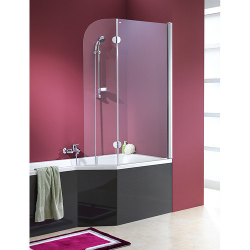 Asymmetrische OTTOFOND Badewanne Cello aus Acryl in Weiss, B/T/H: 75 x 150 x 45 cm - Bild 3