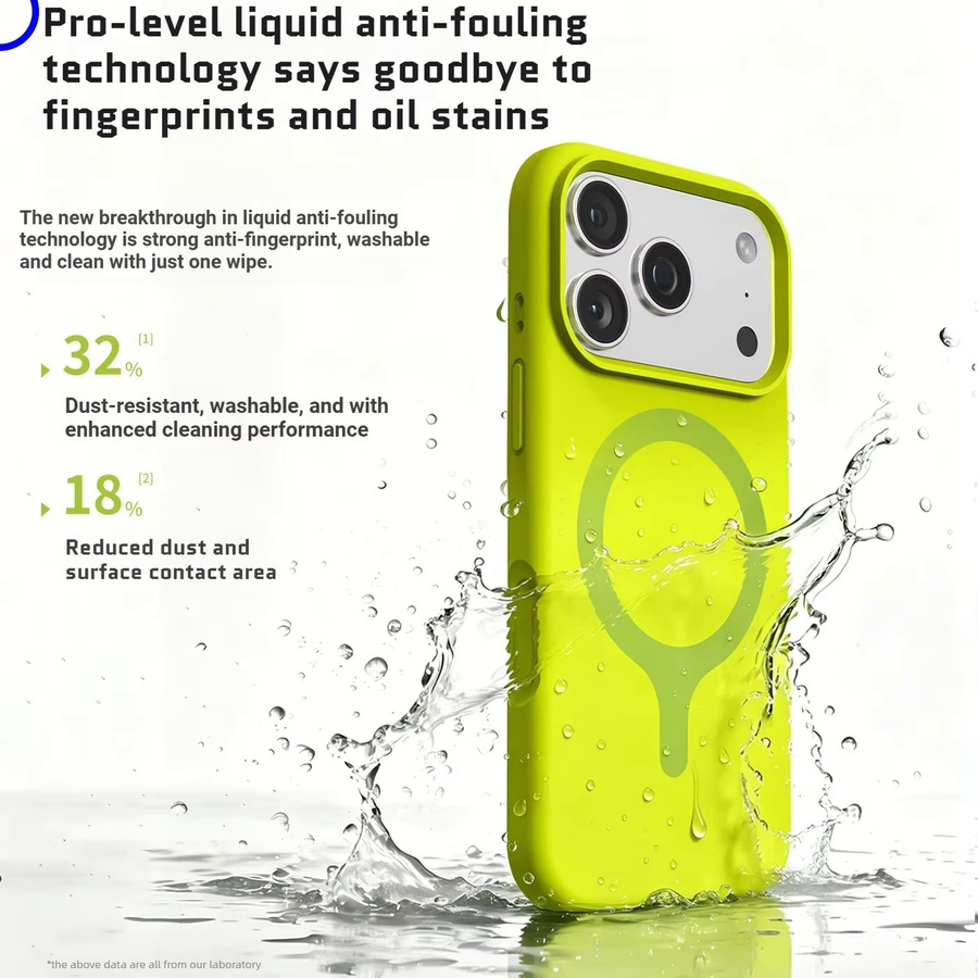 Silikon Schutzhülle für iPhone 17 und iPhone 16 Pro Max mit MagSafe Magnetfunktion in Multicolour - Bild 2