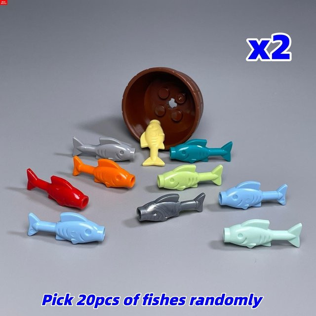 Yiran toy MOC Bausteine Fangen Volle Fischfarm, Spielzeug, ab 6 Jahren - Bild 1