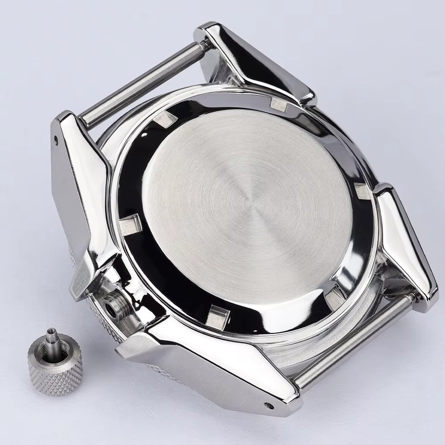 miaozhunke Uhrengehäuse, 43,8 mm, Saphirglas, Keramik-Lünette, Herren - Bild 2