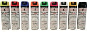 TRIG-A-CAP Baustellenmarkierspray t-a-c extra von A.M.P.E.R.E in Orange, 500 ml - Bild 1