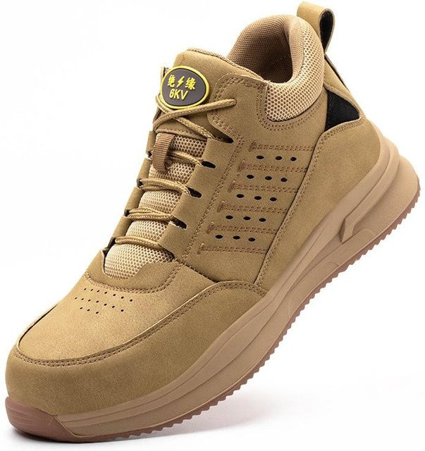 Avant-garde Arbeitsschutzschuhe aus Leder, isoliert 6kV, bruchsicher und durchstichfest, Farbe: Braun, Größe: 46 - Bild 1