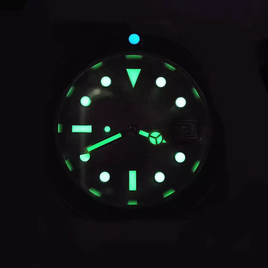 OUMASHI Analoguhr, Edelstahl, Saphirglas, 40 mm, Unisex, 5 ATM - Bild 2