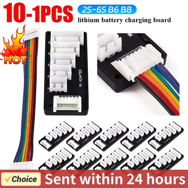 ATUOTIN JST XH Lipo Batterie Balance Ladegerät Kabel Adapter Board für 1S bis 6S Lithium-Batterien - Bild 1