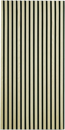 Homestyle4u Akustikpaneel Wandpaneel in Creme, modernes 3D Design aus MDF und Filz, B: 60 cm, H: 120 cm