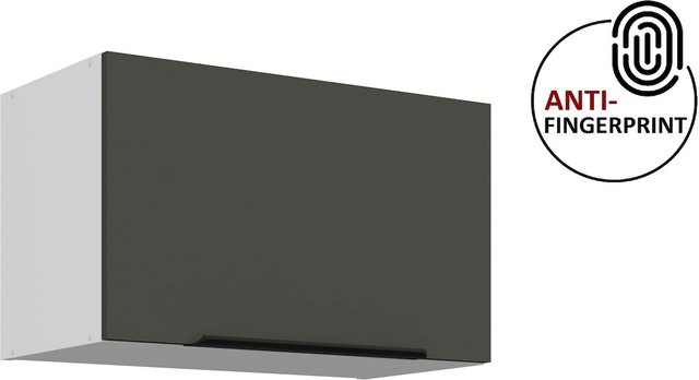 Küchen Hängeschrank ARIA in Graphite matt mit Anti-Fingerprint-Beschichtung, Breite: 60 cm - Bild 1