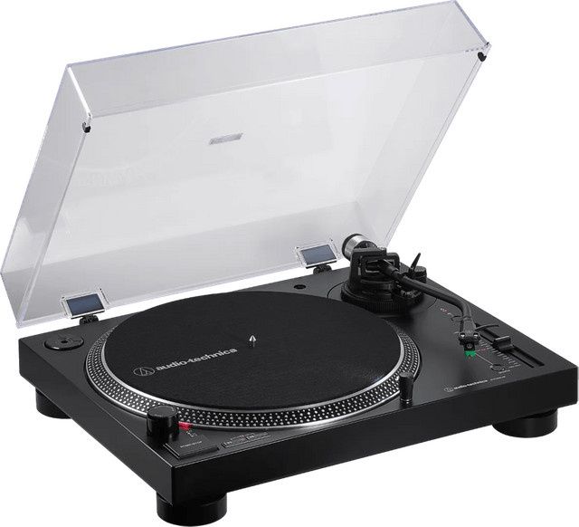 Audio Technica AT-LP120XBT-USB Plattenspieler mit Bluetooth und USB-C in Schwarz - Bild 1