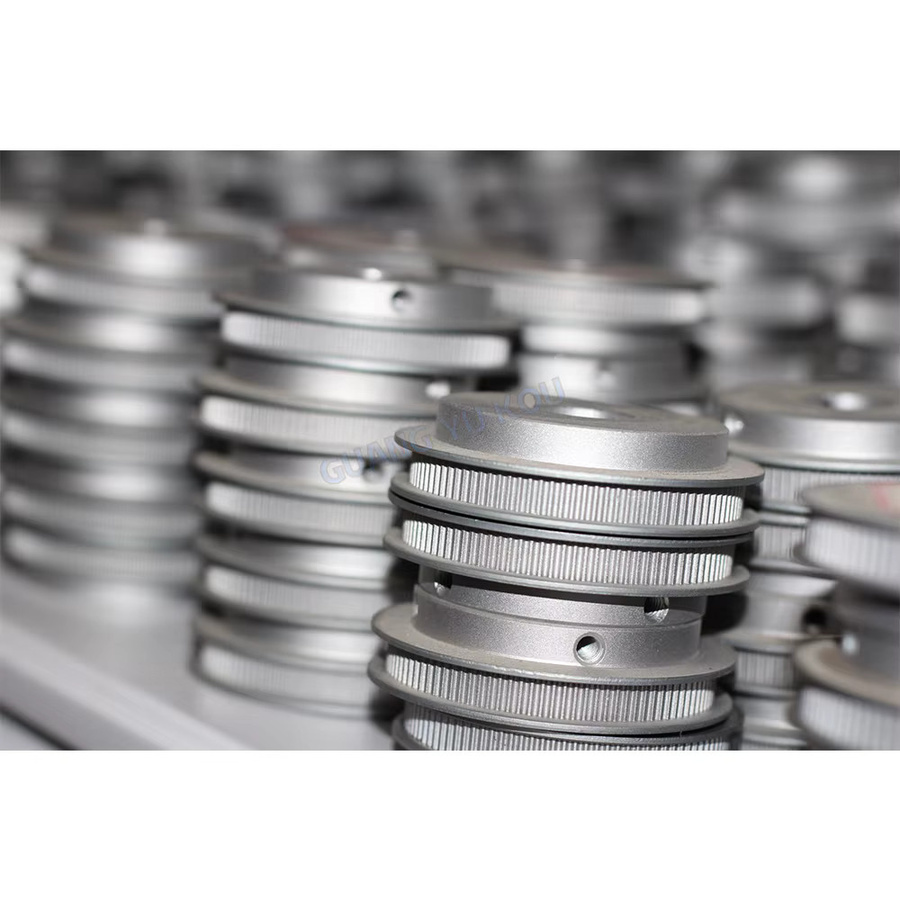 HTD 3M Synchronrad Riemenscheibe in Silber für Riemenbreiten 10mm oder 15mm mit Bohrung von 8mm bis 40mm - Bild 2