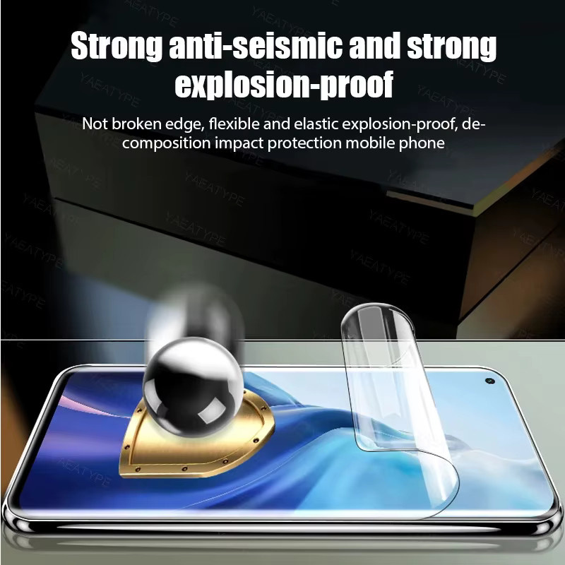 3 Stück Hydrogel Soft Film Displayschutzfolie für Xiaomi Redmi 9T, transparent - Bild 2