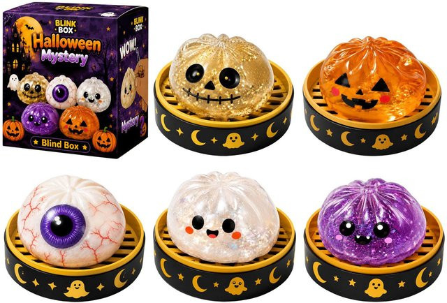Xingben Eight Halloween Mystery Blind Box Knetspielzeug, Rot - Bild 1