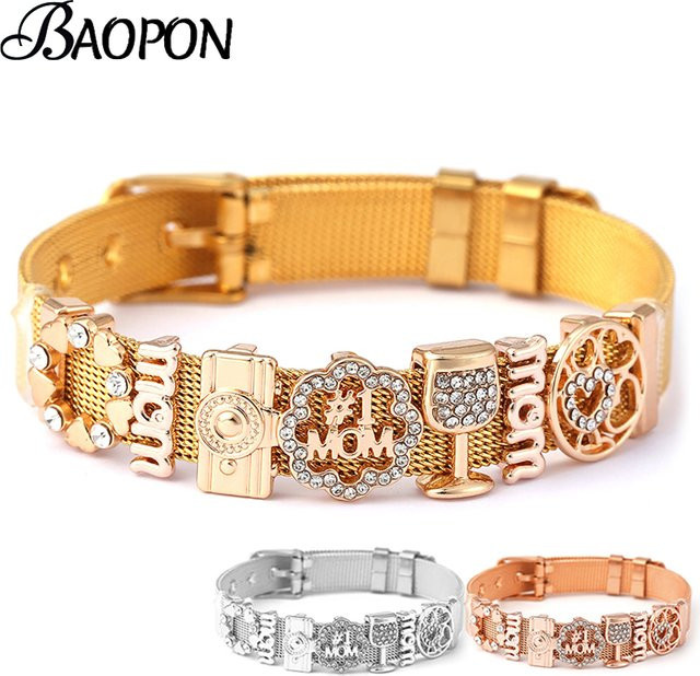 BAOPON Armband, Edelstahl, Unisex - Bild 1