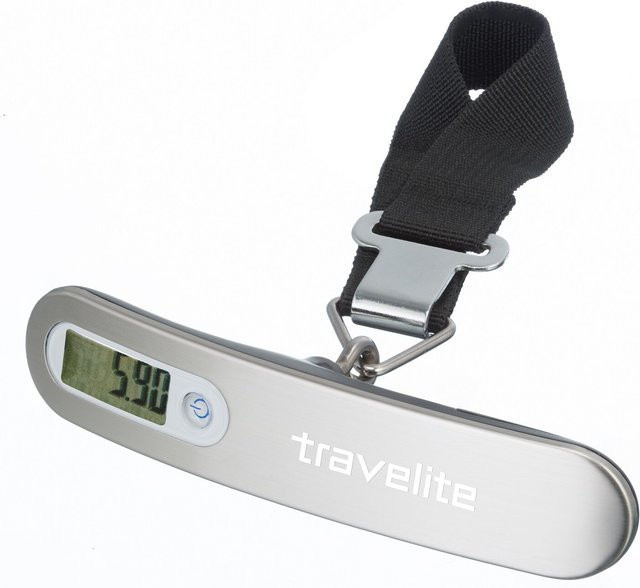 Digitale Kofferwaage von Travelite in Silber - Bild 1