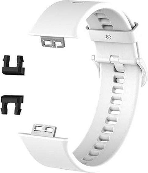 Armband für Huawei Watch Fit, Silikon, Weiß, Unisex - Bild 1