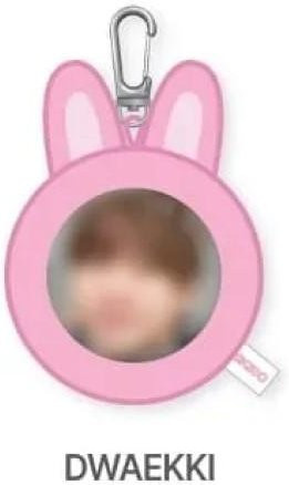 Stray Kids Gesichtsabzeichen & SKZOO Cover-Set Changbin pink, Unisex - Bild 1