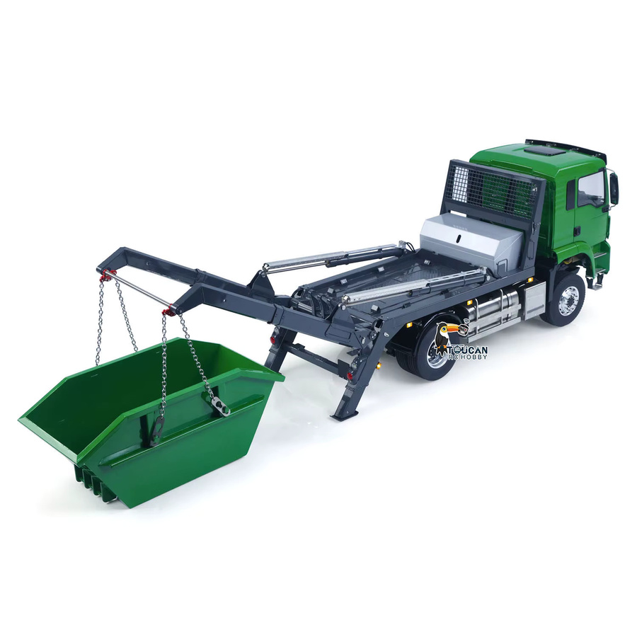 LESU RC Hydraulischer Kipplader, ferngesteuerter Metall-Dumper, 1:14, mit Licht- und Soundsystem - Bild 4