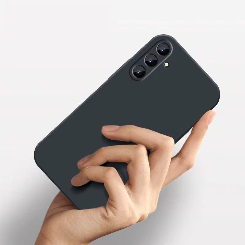 Samsung Flüssiges Silikon Soft Case Schutzhülle für Galaxy A14 A24 A34 A54 A52 A72 A33 A53 A73 A12 A22 A32 A13 A23 A15 A25 A35 A55 5G in Weiß - Bild 4