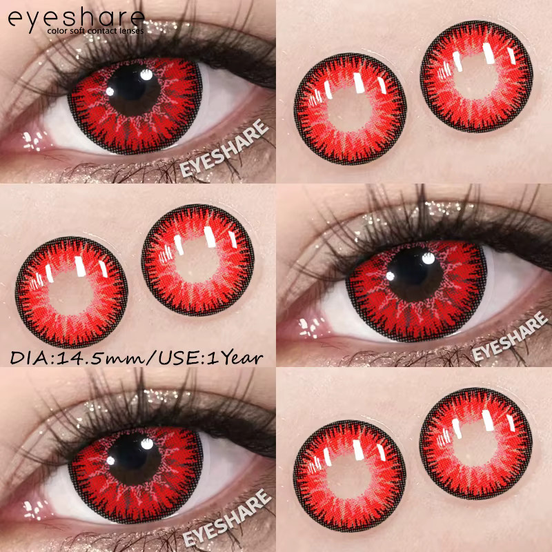 EYESHARE Farbkontaktlinsen Bella-Yellow - Bild 1