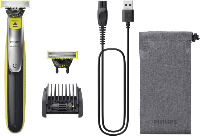 Philips OneBlade 360 Face Rasierer, Herren, Grau - Bild 1