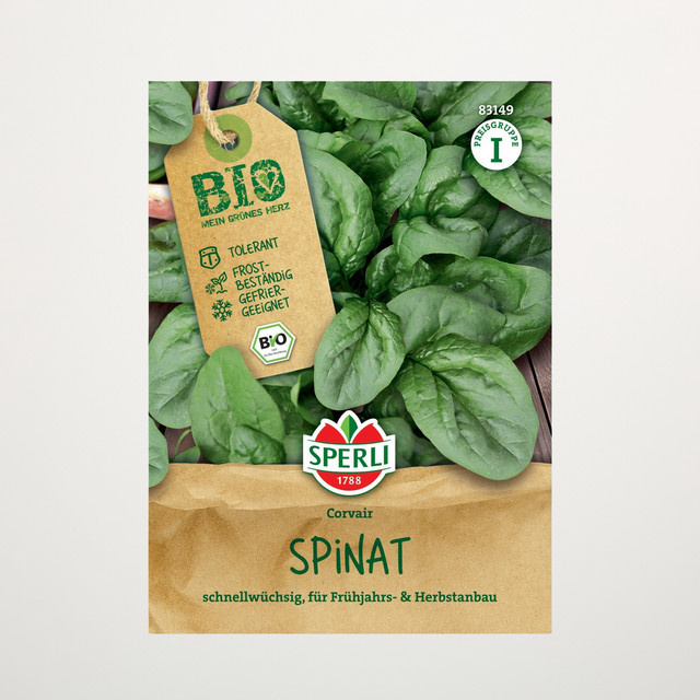 Sperli Spinat Samen BIO für dein Gemüsebeet - Bild 1
