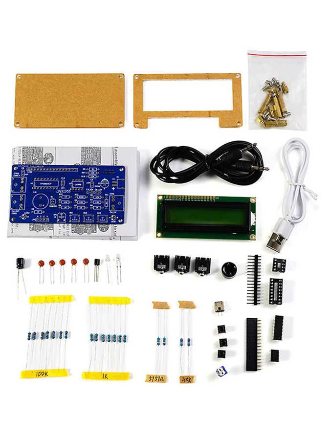 Voktta DIY Morse Cipher Decoder Elektronisches Fertigungsset mit Lose Leiterplatte, DC 5V, Multicolour - Bild 6