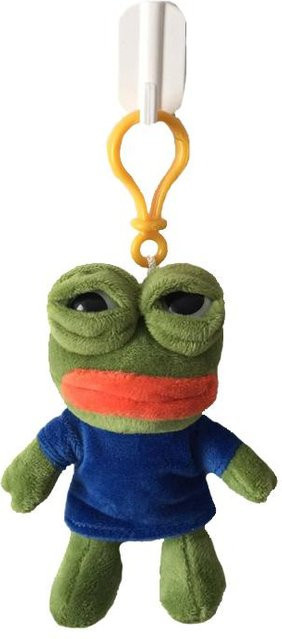 Plüsch Anhänger Pepe Der Frosch, Unisex - Bild 1